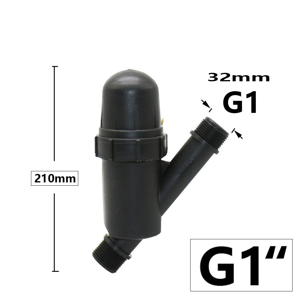 

3/4 1 1.25 1.5 2 Male Thread Screen Water Filter 120 Mesh Filter Garden Irrigation Misting System Impurities Strainer