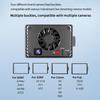 Camera Heat Sink Cooling Fan Camera Cooler Live Broadcast Cooling Fan Radiator for Canon Sony FUJIFILM ZV-E10 A7M4 R5 R7 R6 XT4