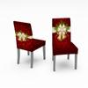 Christmas Chair Cover Stretch Digital Printed Kitchen Dining Chair Covers Home P