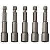 Nut Hex Socket Screw Roofing Setter Tech Tek Tool 5Pcs 8 Cladding Drill Driver Magnetic Hot Sale New Practical