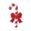 Christmas Candy Cane Yard Decoration, 2D Flat Hollow Board Garden Stake for Outdoor Party Holiday Decor