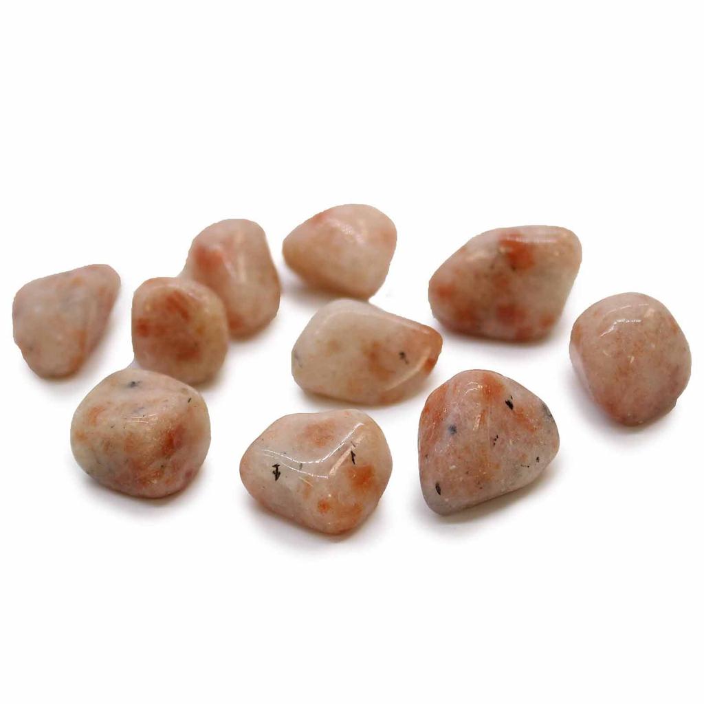 Sunstone Tumbled Stones Set of 24