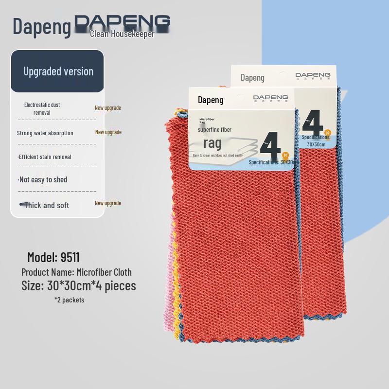 

Corn Kernel Ultra-Fine Fiber Scouring Pad: Water-Absorbent Dish, Furniture, and Kitchen Cleaning Cloth for Stain Removal