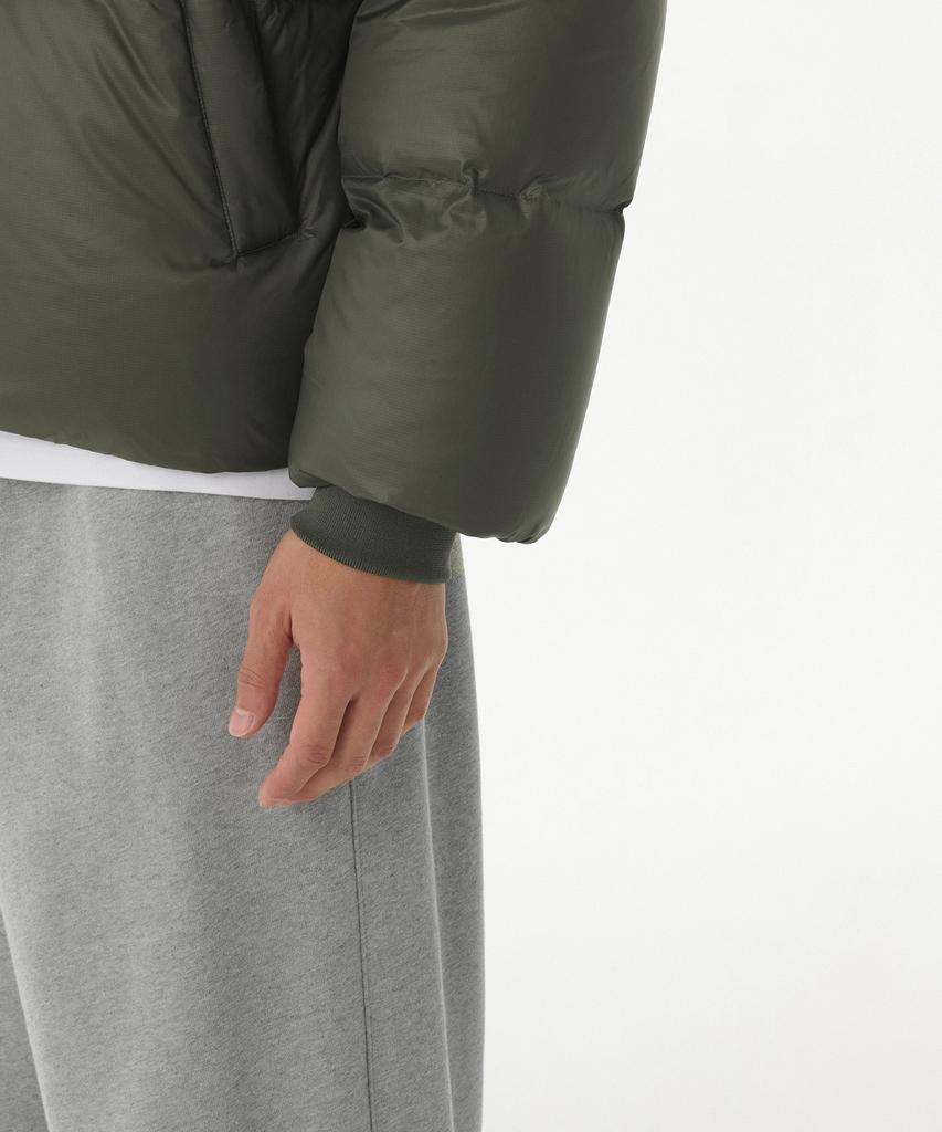 Musinsa Standard Ripstop Down Puffer Short Padded Jacket [Khaki]