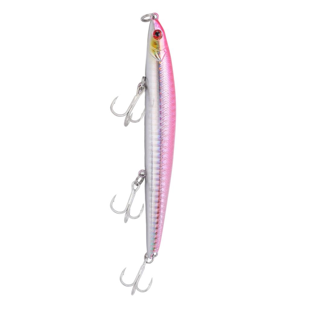 3 Hook Pencil Hard Bait Fishing Lure Professional Fishing Bait Long Throw Fake Bait Artificial Sea Fishing Bait#4