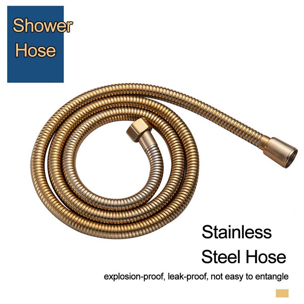 3-stufige Heim-Badezimmer-Verstellung Regendusche mit Duschschlauch Montagekit Neues Duscharmatur-Set