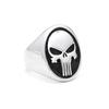 Vintage Gothic 316L Stainless Steel Skull Rings For Men Women Punk Hip Hop Motorcycle Band Jewelry Halloween Gifts