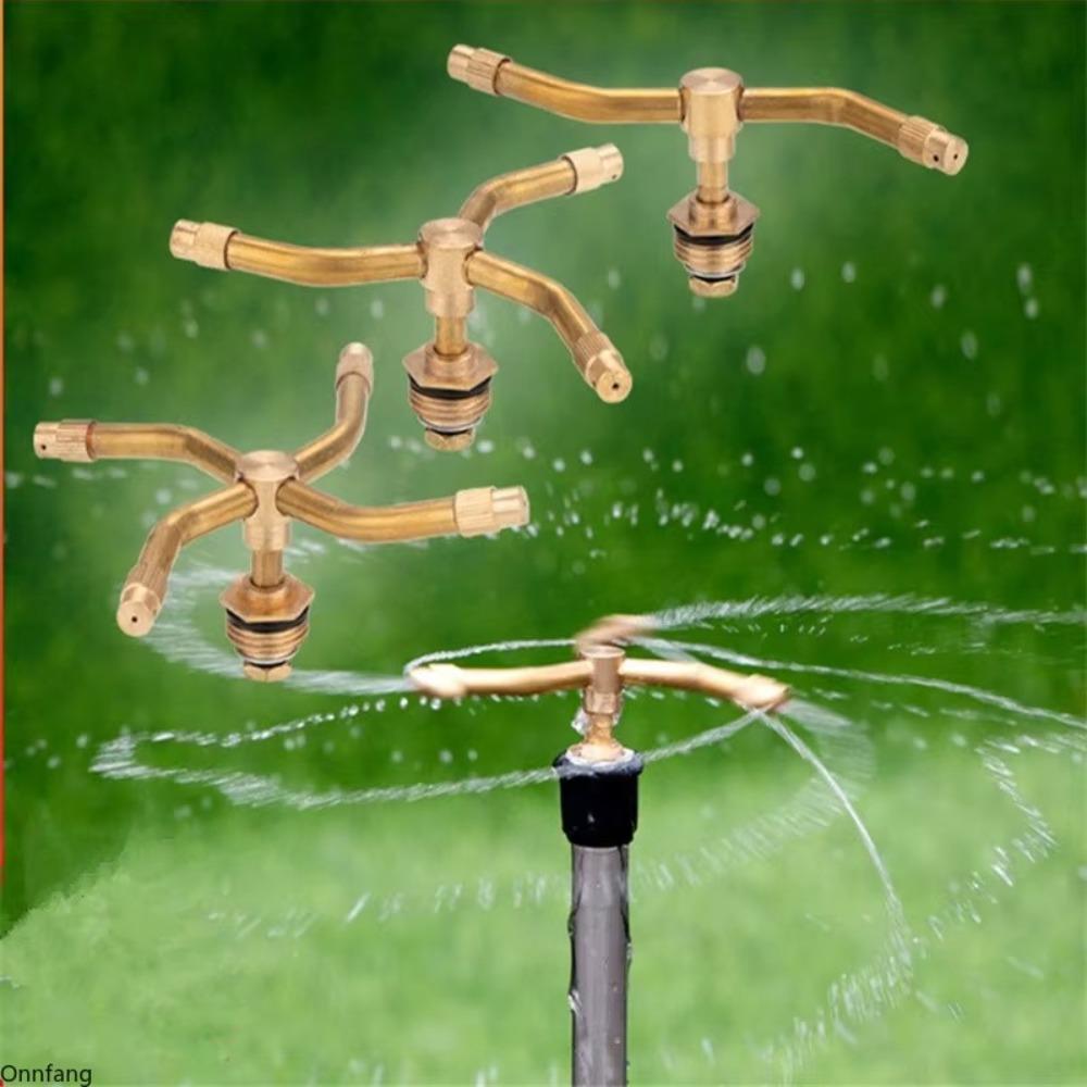 360 Degree Irrigation Sprinkler Heads 1/2 Inch Automatic Sprayer For Lawn Gardening Greenhouses