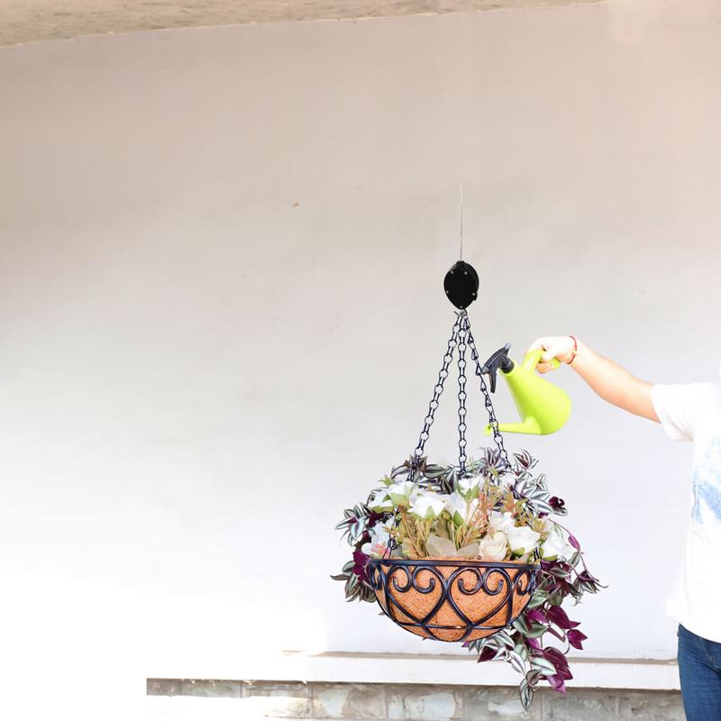 8/10/12inch hanging basket flowerpot coconut palm flowerpot hanging basket flowerpot hanging plant indoor & outdoor flowerpot