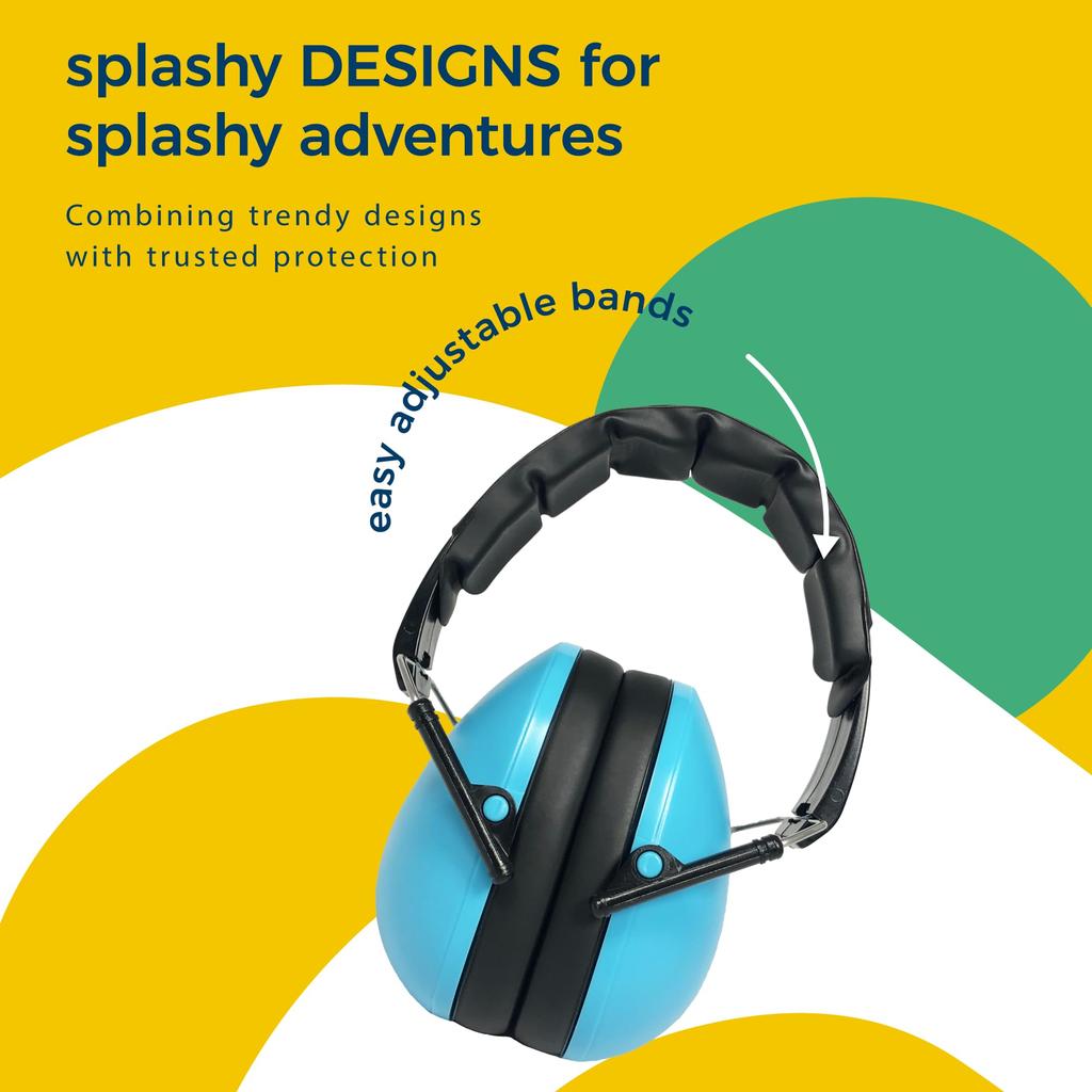 Banz Baby Kids Soundproof EM001B & Earmuffs, Blue, [Used]