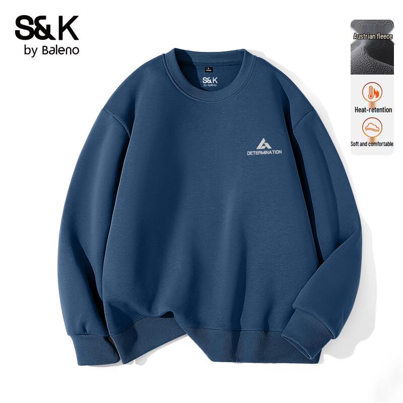 Baleno Men's S&K Series Warm Round Neck Sweatshirt