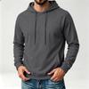 Stijlvolle Heren Hoodie met Raglanmouwen, Lange Mouwen, Casual Pullover Sweatshirt voor Dagelijks Gebruik