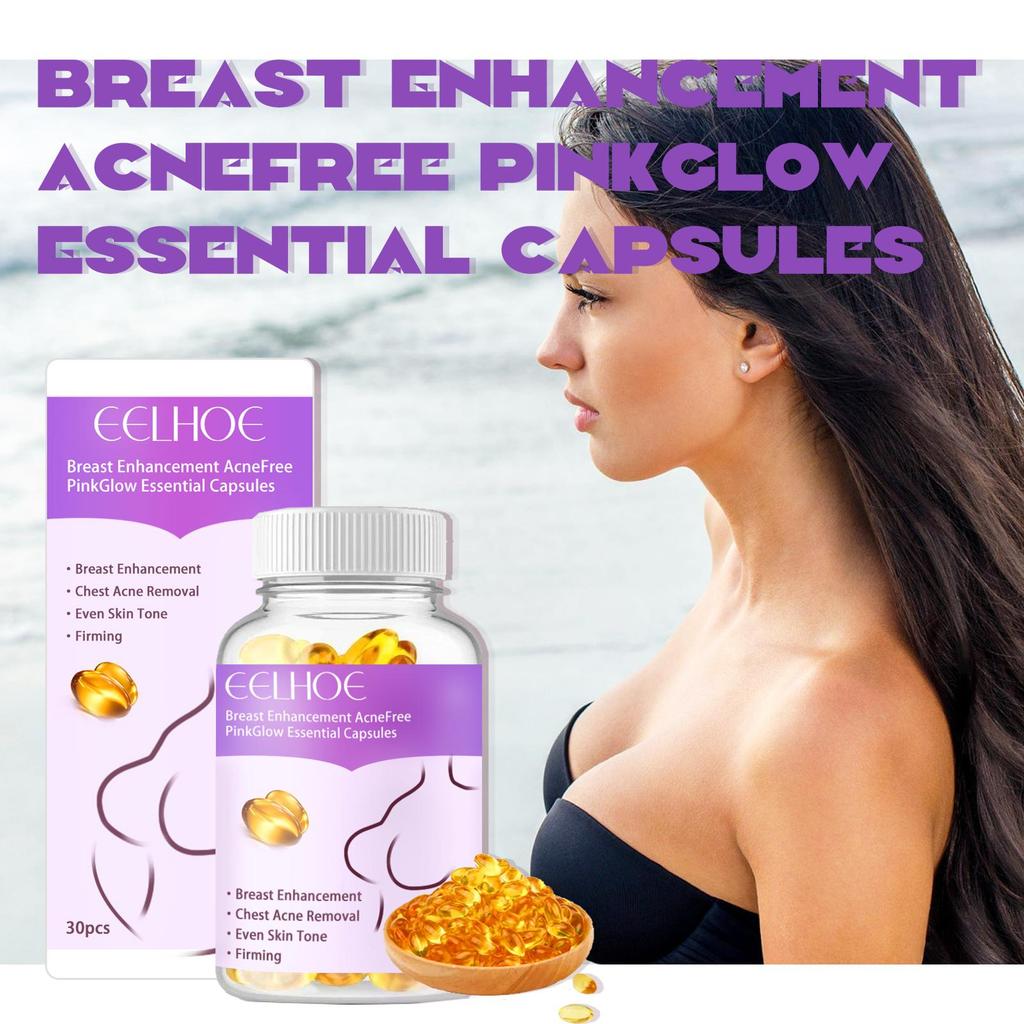 EELHOE BREAST CAPSULES Bust Firming Firming Firming Plumping Moisturizing Bust Care Capsules