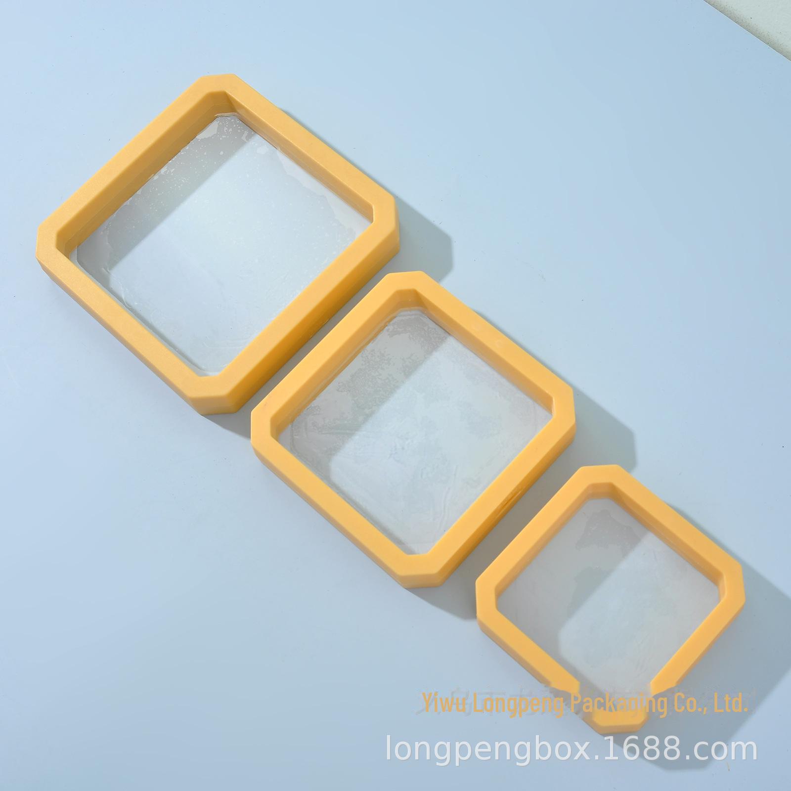 

Преміальна восьмикутна прозора скринька для ювелірних виробів з поліетилену для браслетів та намист