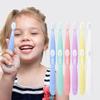 Radius Tots Pastel 6-Piece Set Toothbrush for 18 Months–7 Years Preschool Toddlers