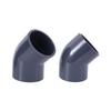 UPVC Water Supply 45-Degree Elbow Fitting