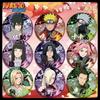 Naruto Badge Barji Uchiha Itachi Sasuke Komimamun Kakashi Anime Doll Children Accessories Halloween Peripherals S Entertaining Play Safe Kid Friendly