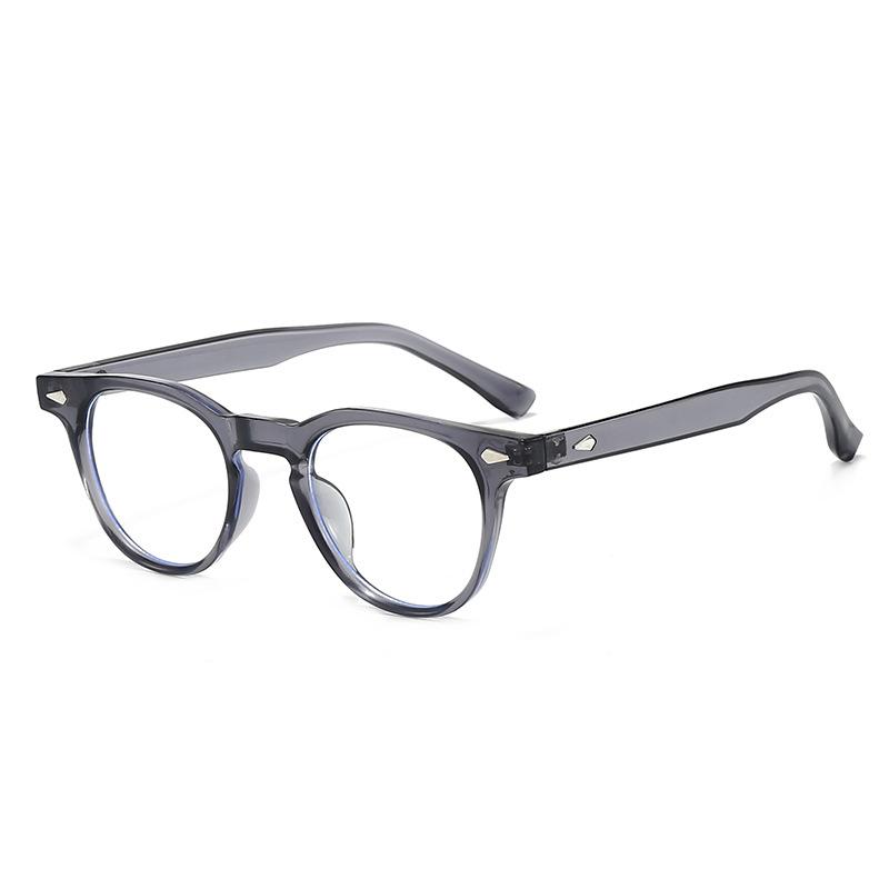 Classics Retro Round Blue Light Blocking Glasses Women Men Vintage Round Anti Blue Light Eyewear
