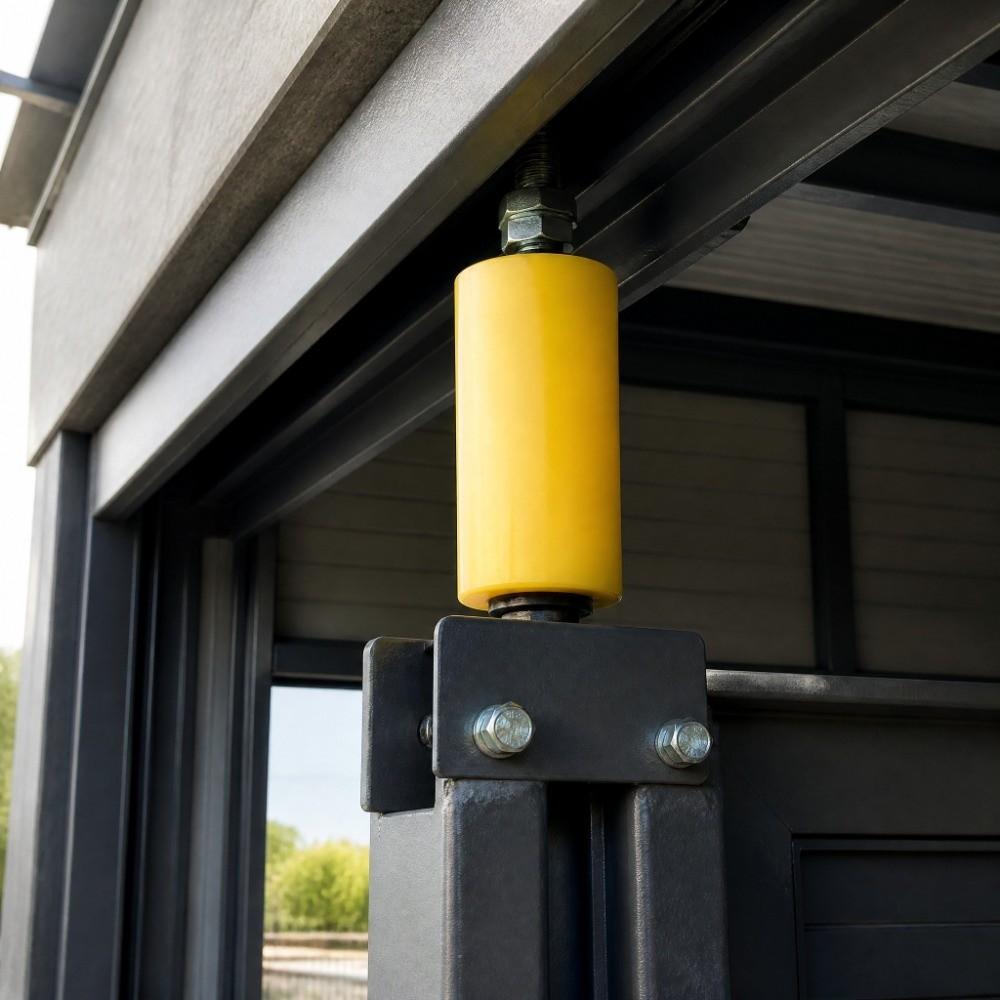 4pcs 5 Inch Slide Gate Guide Roller Heavy Duty Rolling Door Guider Gate Guide Post  Sliding Gate