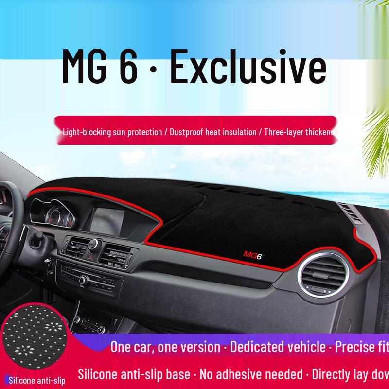 MG6 Dashboard Anti-Glare Sunshade Mat - Heat Insulation and Interior Decoration