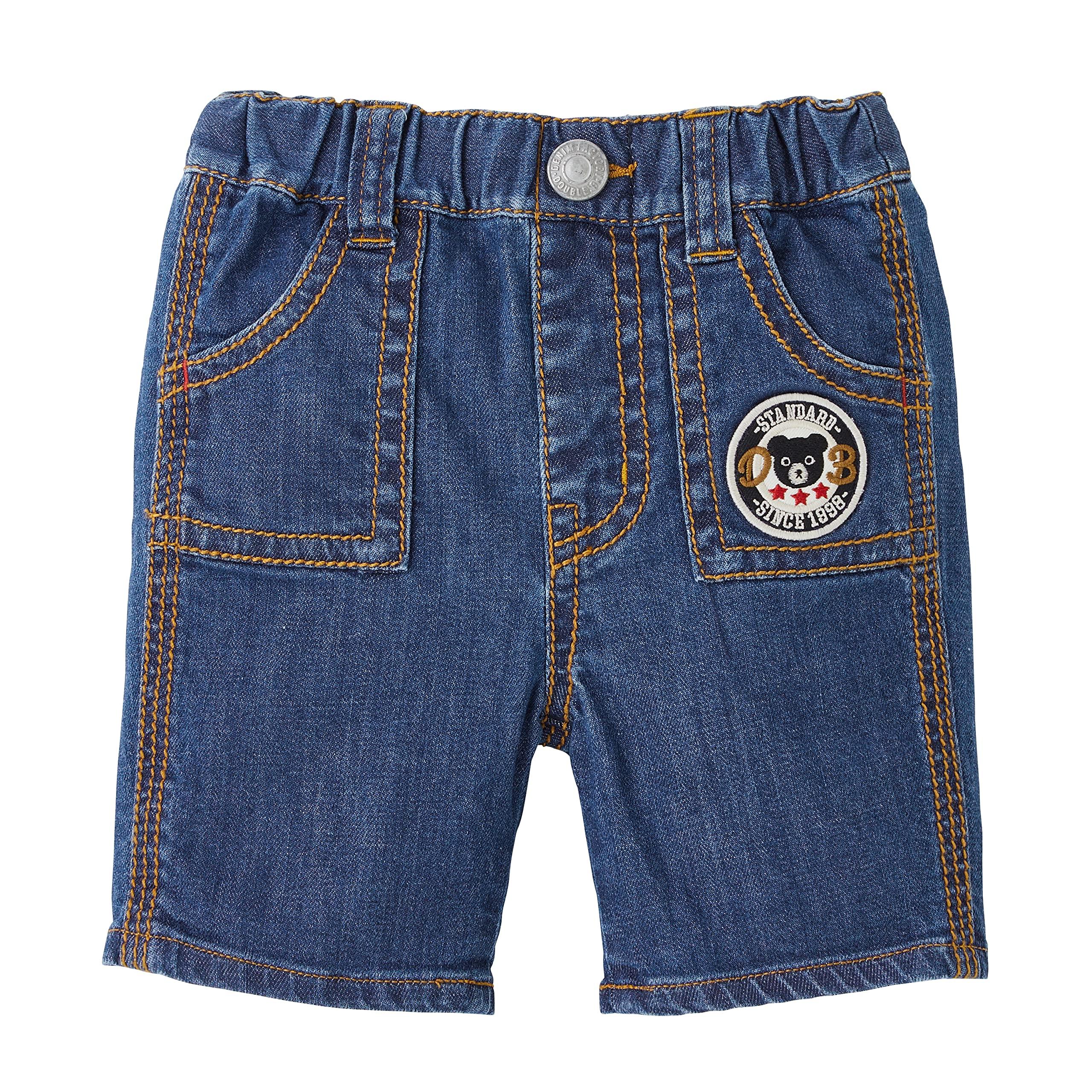 

MIKI HOUSE Double B Half Length One Indigo Blue [MIKI HOUSE] Pants, 6/4 Pants, Trousers, Denim, Point, Boys, Girls, Babies, Kids, Children s Clothes,