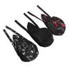 3pcs Unisex Adjustable Kitchen Cooking Skull Cap Breathable Fashionable Chef Hat with Tie for