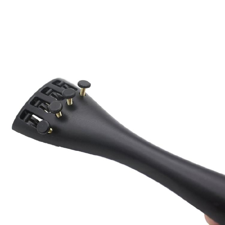 Versatile Tailpiece Electric Guitar Aluminum Alloys Bridge Violin Tailpiece for Home Practice and Concerts
