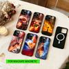 Epic Nezha Phone Case For iPhone17,16,15,14,13,12,11 Plus,Pro Magnetic For Magsafe Wireless Charging