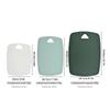 1/3Pcs PP Cutting Board Set, Non-Slip  Chopping Board for Vegetables Fruits Baby Food (Multifunctional)