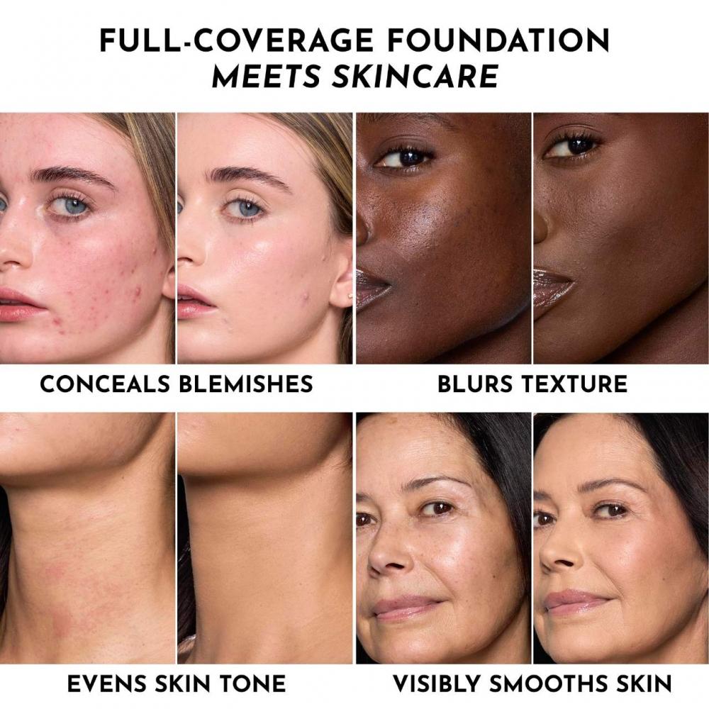 Lawless Forget The Filler Hautaufpolsternde Faltenmildernde Foundation 1 Unze 30 ml 1f Sehr Hell Mit Kühlen Neutralen Untertönen