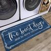 American Retro Personality Diatomite Carpet Household Kitchen Absorbent Floor Mats Bathroom Doorway Absorbent Floor Mats