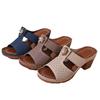 36-43 Plus Size Shoes for Women Summer 2026 Women Slip on Peep Toe Comfortable Platform High Heel Sandals Casual Women Slippers