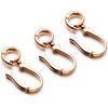 Zpsolution Double Open Pendant Clasp Connectors Bails for Necklace, Charm Holder for Necklace 6pcs Gold