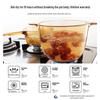 VISIONS Amber Vision 2.25L Glass Cookpot