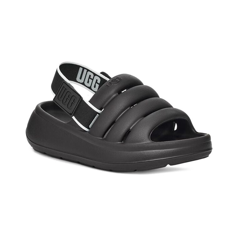 UGG Kids' Sport Yeah Slide Convertible Sandals Black 1129050K-BLK