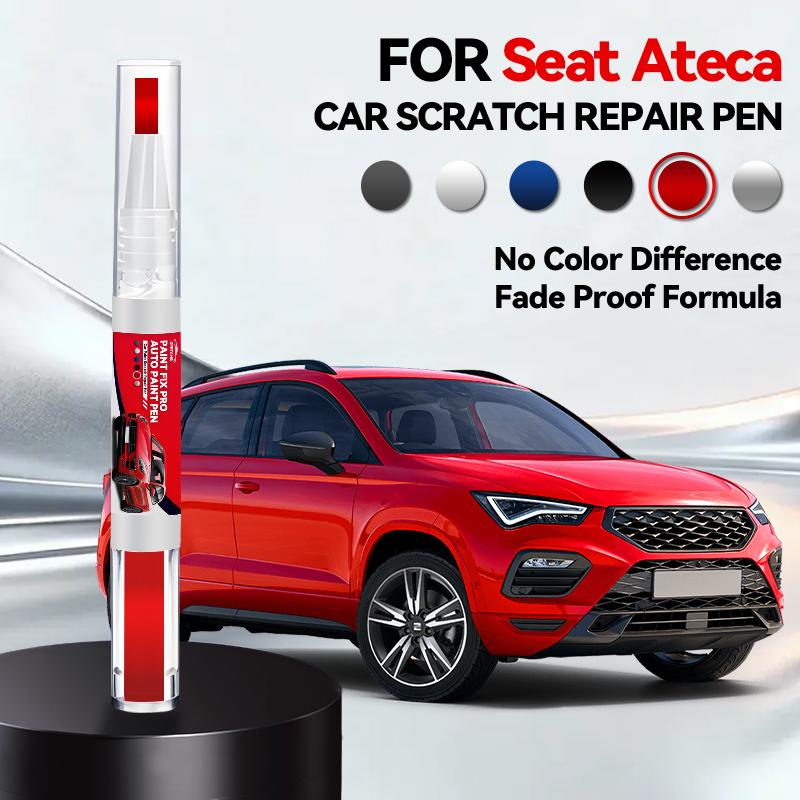 2026 Hot Car Accessories Car Paint Repair Pen For 2016-2025 SEAT Ateca Paint Scratch Repair Accessories White Blue Grey Black Wh