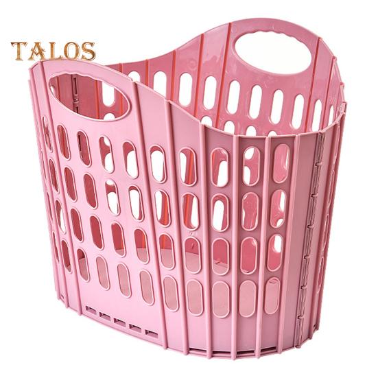 

Корзина для белья с эргономичной ручкой, большая вместимость, складная конструкция, вентилируемая многофункциональная корзина для хранения красный