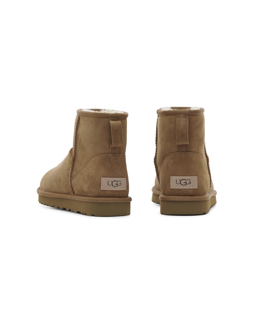Ugg Ugg Overlock Stitch Mini Boots (Classic Mini Ii) W - Chestnut / 1016222Che