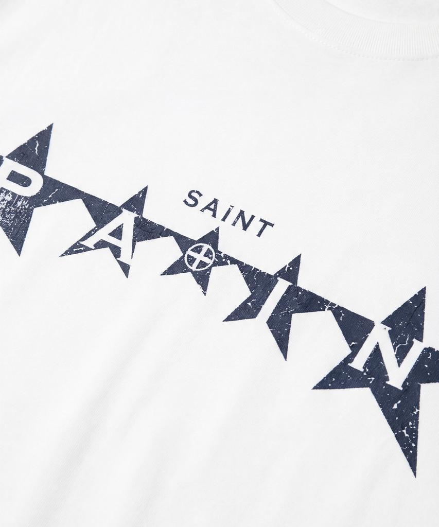 SAINTPAIN Sp Saint Star Short Sleeve Tee White