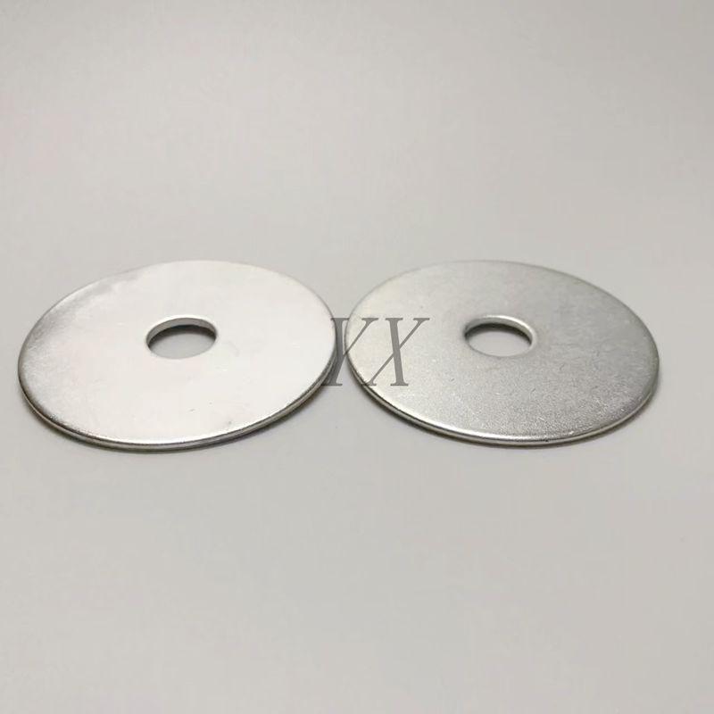 White Zinc Iron Flat Washer Spacer