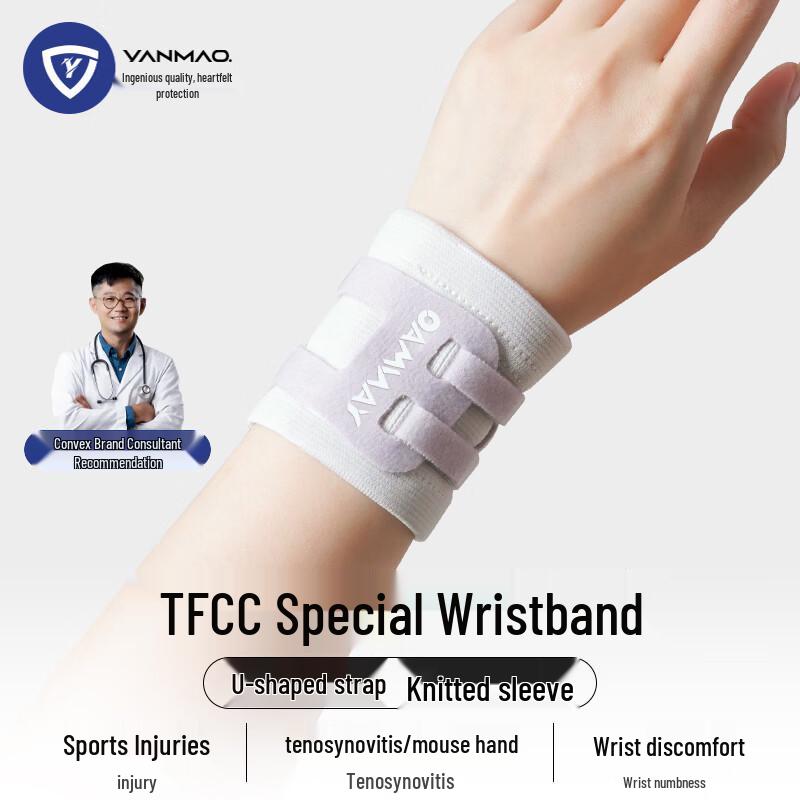 TFCC Wrist Brace for Injury Support 2-pack (Universal Left/Right)