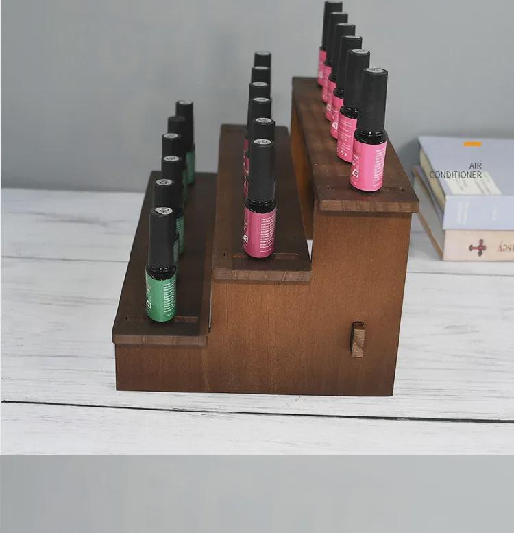 Retro Massivholz Haarnadel Leiterregal - Armband- & Puppenständer