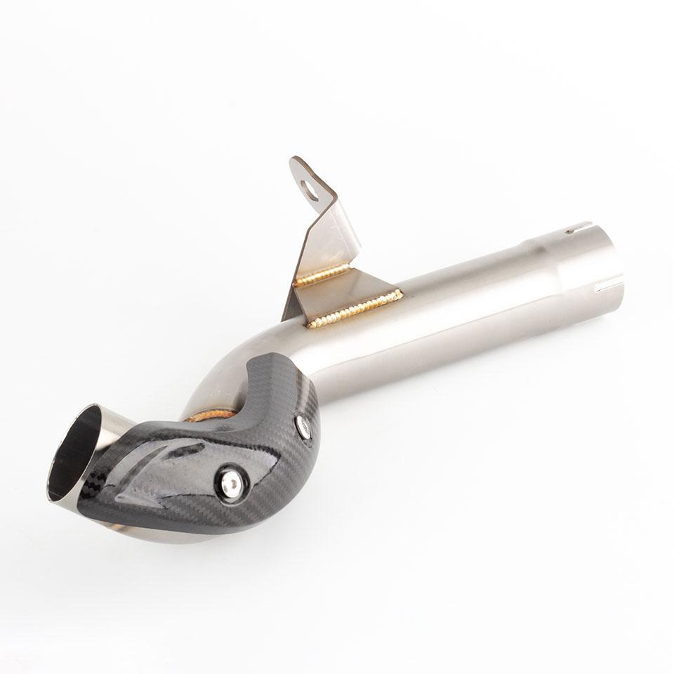 Motorcycle Exhaust Stainless Steel Link Pipe For BMW F750GS F850GS F 850 GS 2018-2022 F850GS Exhaust F850 Muffler