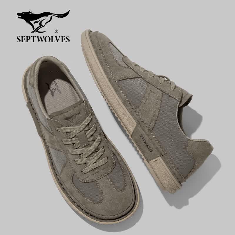 Septwolves Men's Retro German Trainer Style Sports Shoes