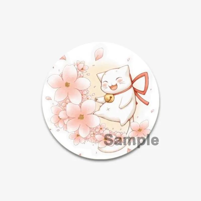 32/44/58mm Cartoon Animal Simple Drawing Badges Frog/ Cat/Squirrel/Lizard, Duck Art Brooch Backpack Decor Accessories Gifts Pins