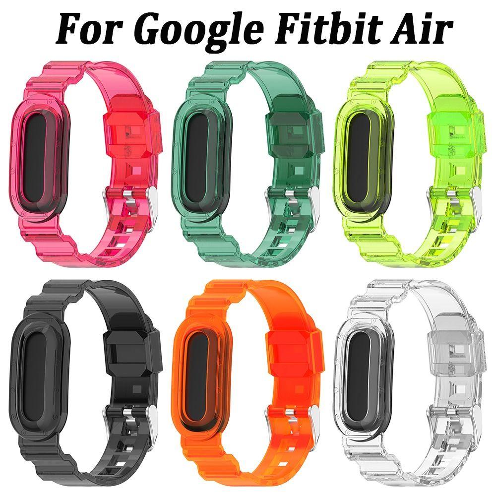 Adjustable TPU Loop Watchband Strap Bracelet for Google Fitbit Air Smart Band Accessories