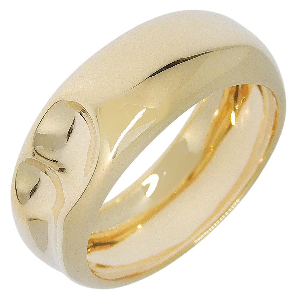 

TIFFANY&Co. Full heart Ring Elsa Peretti K18 yellow gold #5.4(US Size) 5.4g Women Used