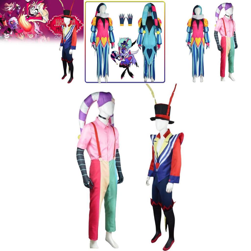 New Fizzarolli Cosplay Costume Polyester Fabric Trending Halloween Outfit