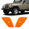 Car Side Marker Light Signal Light For Jeep Wrangler TJ 1997-2006 55155629AC 55155628AC Yellow Easy tall Easy To Use