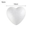 6/8.5/10/15cm Heart Foam Mould DIY Cake Practice Mould Polystyrene Styrofoam for Wedding Party Decor Foam Kitchen Accessories